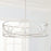 Capital Lighting Demi 8-Light Pendant, Winter White