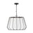 Capital Lighting Corey 4-Light Pendant, Matte Black