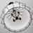 Capital Lighting Corey 4-Light Pendant, Matte Black