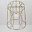 Capital Lighting Jordyn 1-Light Pendant, Aged Brass