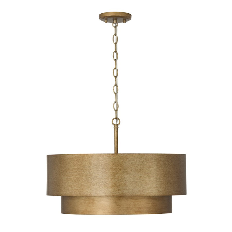 Capital Lighting Jude 4 Light Pendant, Mystic Luster