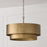 Capital Lighting Jude 4 Light Pendant, Mystic Luster
