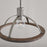 Capital Lighting Hugo 1-Light Small Pendant, Grey Wash Matte Nickel