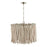Capital Lighting Cara 4 Light Pendant in Brushed Pewter