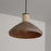 Capital Lighting Jacob 1-Light Pendant, Grey Wash Iron Silk