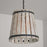Capital Lighting Remi 1-Light Pendant, Brushed White Wash Nordic Iron