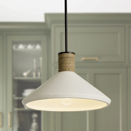 Capital Lighting 1-Light Extra Large Pendant, Dark Pewter/Soft White