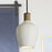Capital Lighting 1-Light Medium Pendant, Dark Pewter/Soft White