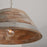 Capital Lighting Hugo 1-Light Large Pendant, Grey Wash Matte Nickel