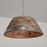 Capital Lighting Hugo 1-Light Large Pendant, Grey Wash Matte Nickel