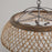 Capital Lighting 6-Light Pendant, Grey Wash Antique Nickel