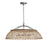 Capital Lighting 6-Light Pendant, Grey Wash Antique Nickel