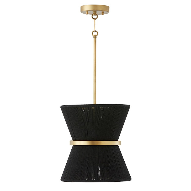 Capital Lighting Cecilia Pendant, Patinaed Brass