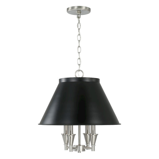 Capital Lighting Benson 4 Light Pendant in Black Tie