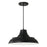 Capital Lighting Jones 1 Light Pendant in Matte Black