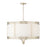 Capital Lighting Isabella 4 Light Pendant in Winter Gold