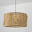 Capital Lighting Archer 4Lt Pendant, Blonde Wood and Matte Brass