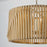 Capital Lighting Archer 4Lt Pendant, Blonde Wood and Matte Brass