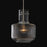 Capital Lighting Nyla 1 Light Pendant, Clear Fluted