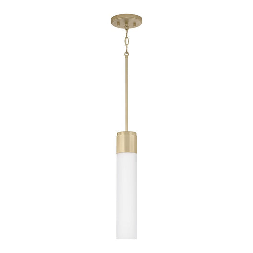 Capital Lighting Sutton 1 Light Pendant, Soft Gold/Soft White