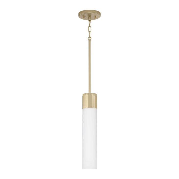 Capital Lighting Sutton 1 Light Pendant, Soft Gold/Soft White
