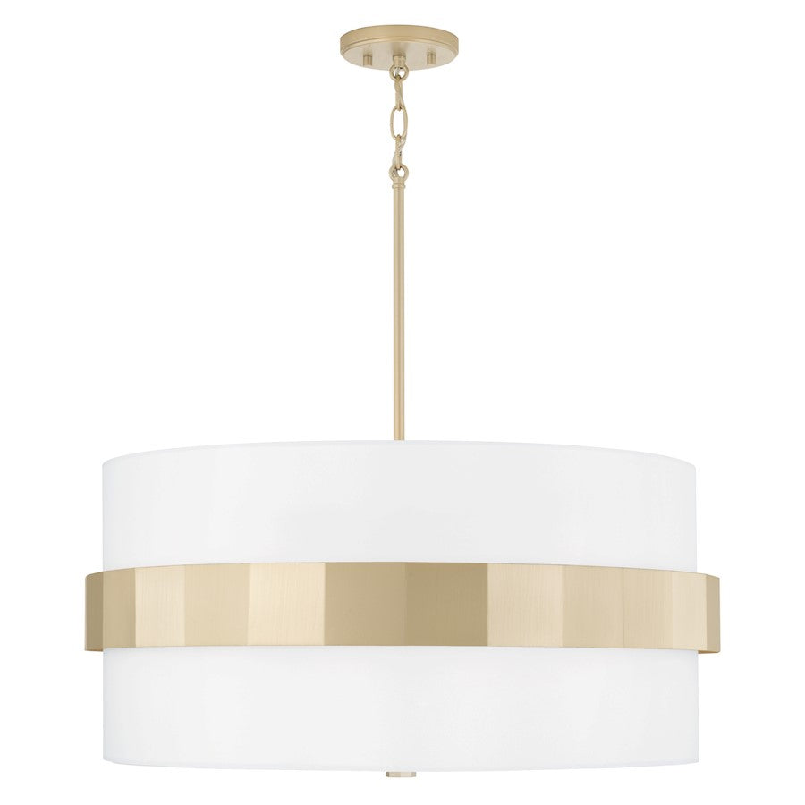 Capital Lighting Sutton Pendant, Soft Gold