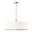 Capital Lighting Soleil 4 Light Pendant, Brass