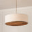 Capital Lighting Soleil 4 Light Pendant, Brass