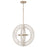 Capital Lighting Delaney 4 Light Pendant, Matte Brass - 349843MA