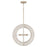 Capital Lighting Delaney 4 Light Pendant, Matte Brass