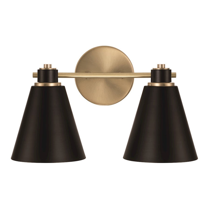 Capital Lighting Bradley 1 Light Pendant, Aged Brass