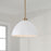 Homeplace Lighting Ross 1 Light Pendant, Brass