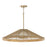 Capital Lighting Maya 4Lt 8" Pendant, Matte Brass