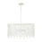 Capital Lighting Pheobe 4Lt Pendant, Matte White/ - 352941WE