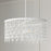 Capital Lighting Pheobe 4Lt Pendant, Matte White