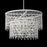 Capital Lighting Pheobe 7Lt Pendant, Matte White