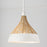 Capital Lighting Kali 1 Light 14" Pendant, Matte White