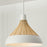 Capital Lighting Kali 1 Light 22" Pendant, Matte White