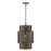 Capital Lighting Eliana 1 Light Pendant, Dark Brass - 354111DR