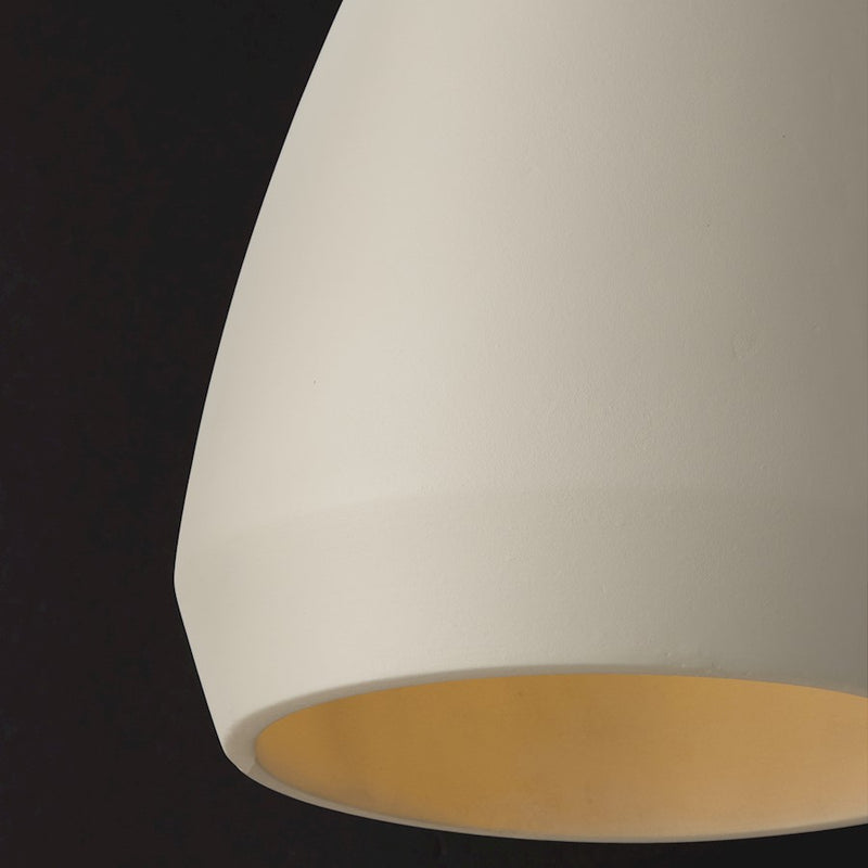 Capital Lighting Della 1 Light 14" Pendant, Terracotta Ivory