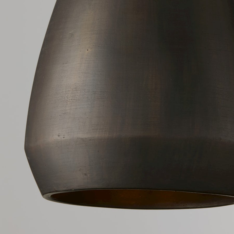 Capital Lighting Della 1 Light 14" Pendant, Terracotta Umber