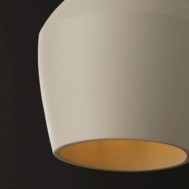 Capital Lighting Della 1 Light 13" Pendant, Terracotta Ivory