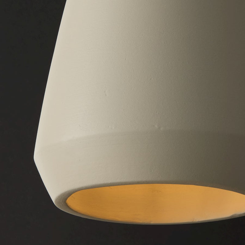 Capital Lighting Della 1 Light 10" Pendant, Terracotta Ivory