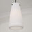 Capital Lighting Averitt 1 Light Pendant, Matte Black/Soft White