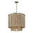 Capital Lighting Jada 5 Light Pendant, Dark Brass - 355651DR
