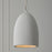 Capital Lighting Mallory 1 Light Pendant, Ceramic White