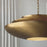Capital Lighting Gia 4 Light Pendant, Aged Brass