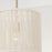 Capital Lighting Tara 1 Light 12" Drum Pendant, Matte Brass