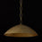 Capital Lighting Francesca 1Lt 24" Pendant, Gold/Textured Metal