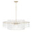 Capital Lighting Blair 6 Light Pendant, Aged Brass